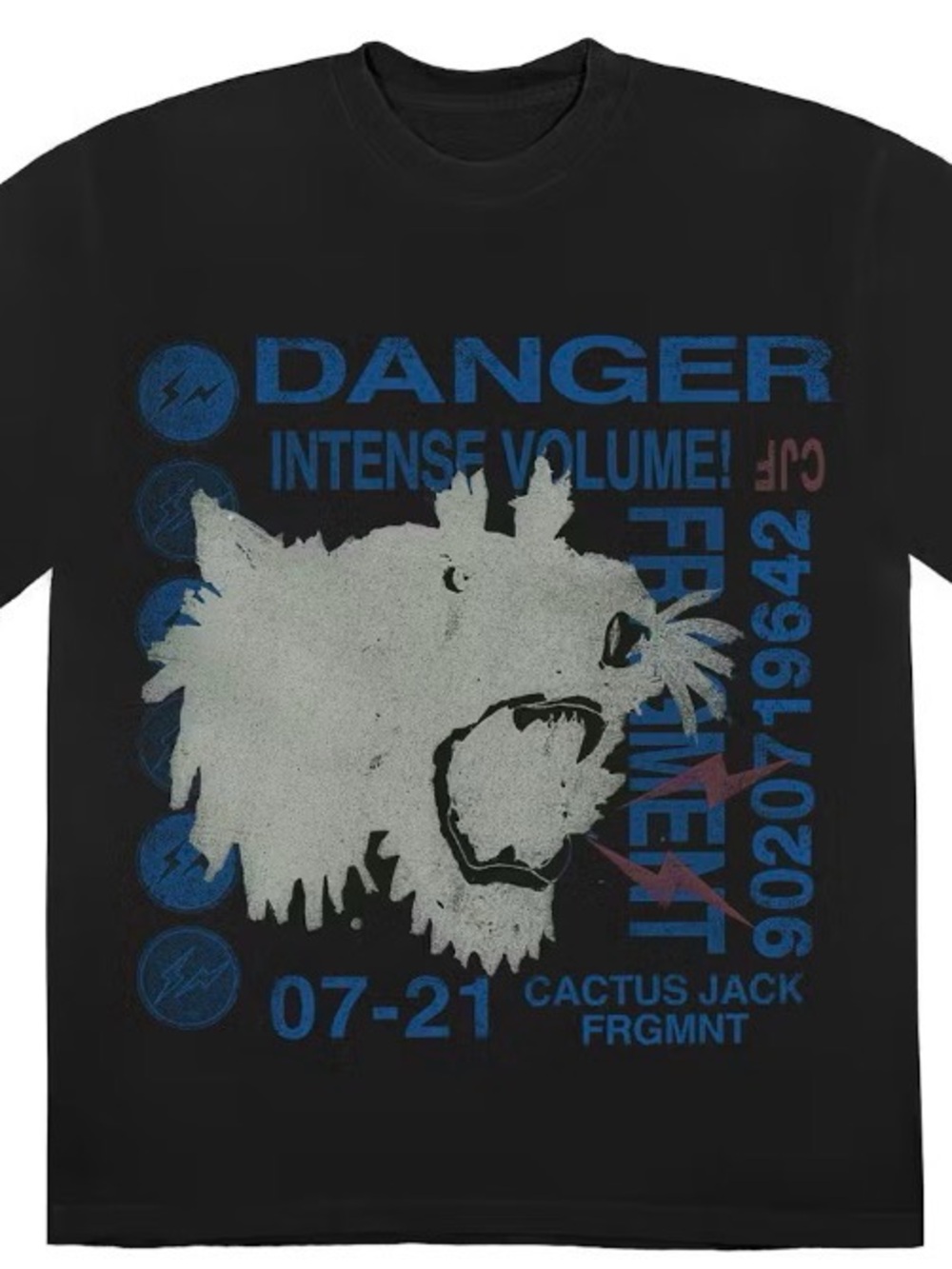 Cactus Jack by Travis Scott x Fragments ‘Danger’ tee
